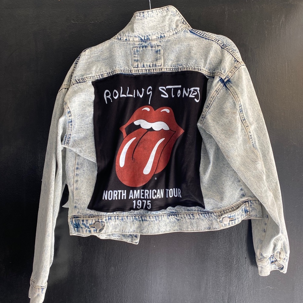 Rolling Stones Jean Jacket